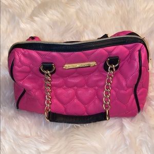 Betsey Johnson Mini pink tote